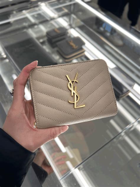 ysl hk wallet|ysl wallet used.